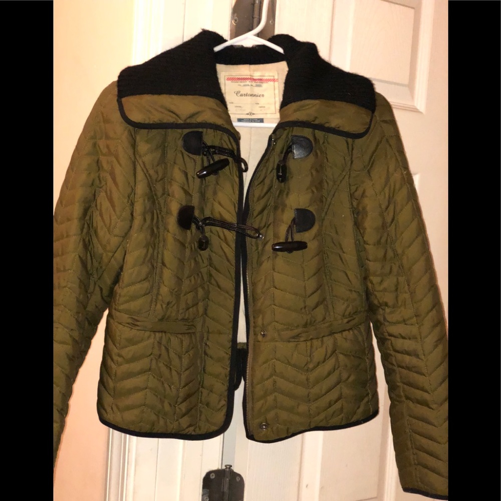 Cartonnier Green Quilted Jacket